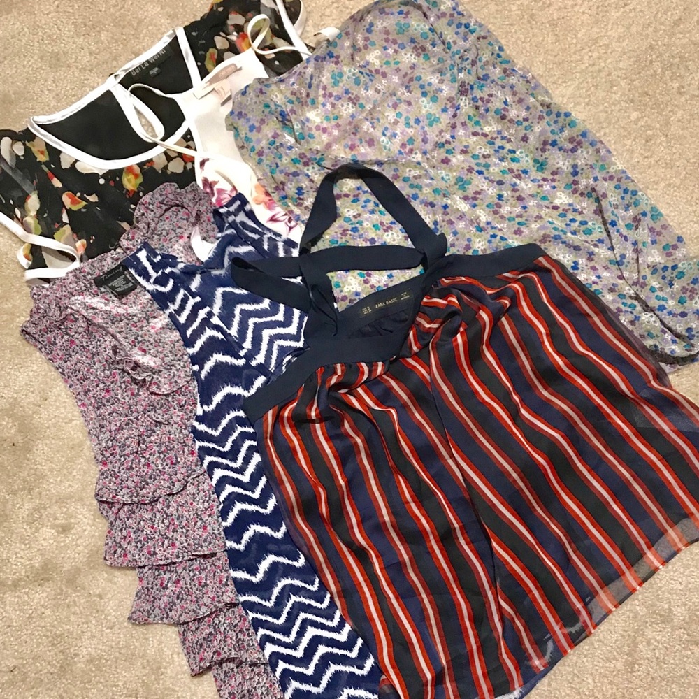 LOT OF 6 TOPS